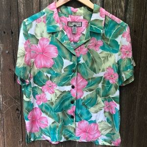 Hawaiian blouse Caribbean Joe